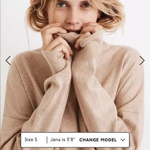 Madewell Brookhaven Turtleneck Sweater